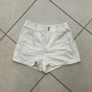 *Forever21* white denim shorts